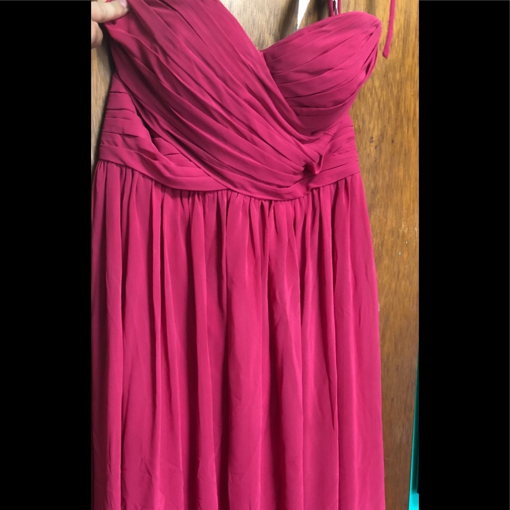 Bill Levkoff Hot pink Bridesmaid dress. Size 10